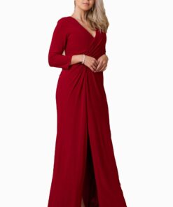Red Formal Maxi Dress IW12