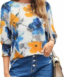 Casual Floral Basic Tee IW41