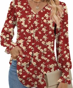 Loose Chiffon Work Blouse IW51