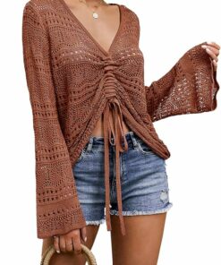 Womens Boho Off Shoulder Top IW62