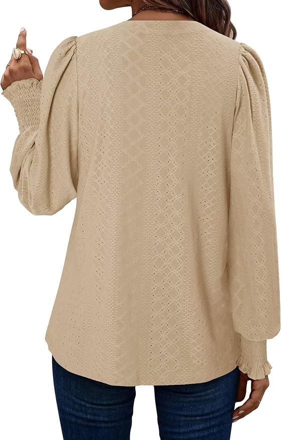 Fashion V Neck Button Top IW31 - Image 2