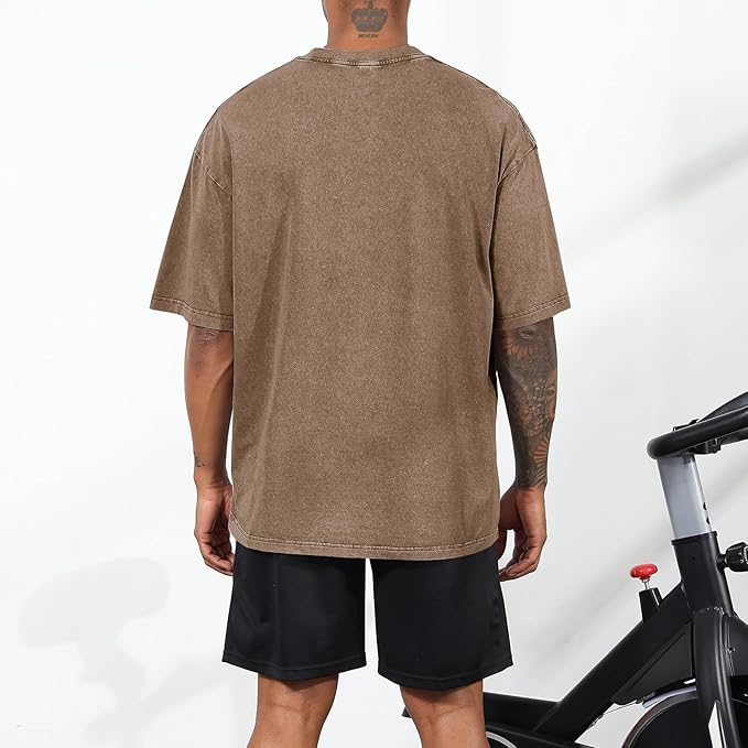 Men's Streetwear Basic Tee IW42 - Image 2
