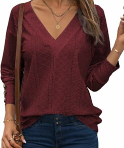 Red Dahlia Long Sleeve Shirt IW3