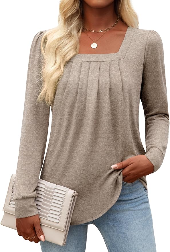 Trendy Tunic Flowy Chiffon Shirt IW38