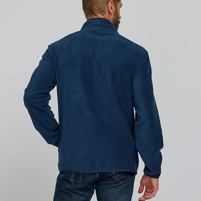 Warm Soft Polar Full Zipper Jacket IW47 - Image 2