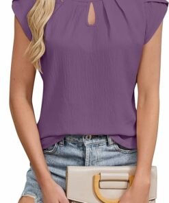 Women's Pleated Keyhole Shirt IW13